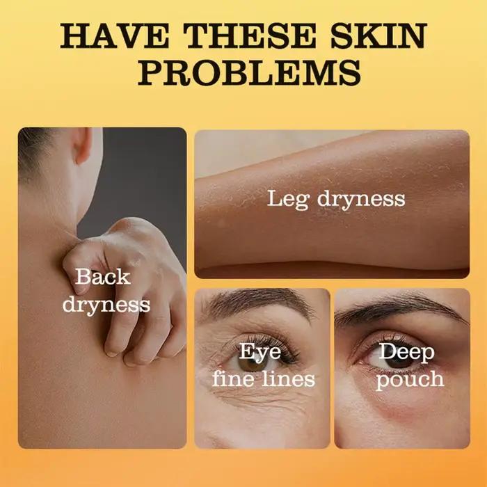 Sérum pour les yeux à l'huile de ricin, anti-rides, élimine les cernes, les poches sous les yeux, anti-gonflement, liftant, raffermissant, massage des yeux, hydratant, nourrissant, soin des yeux