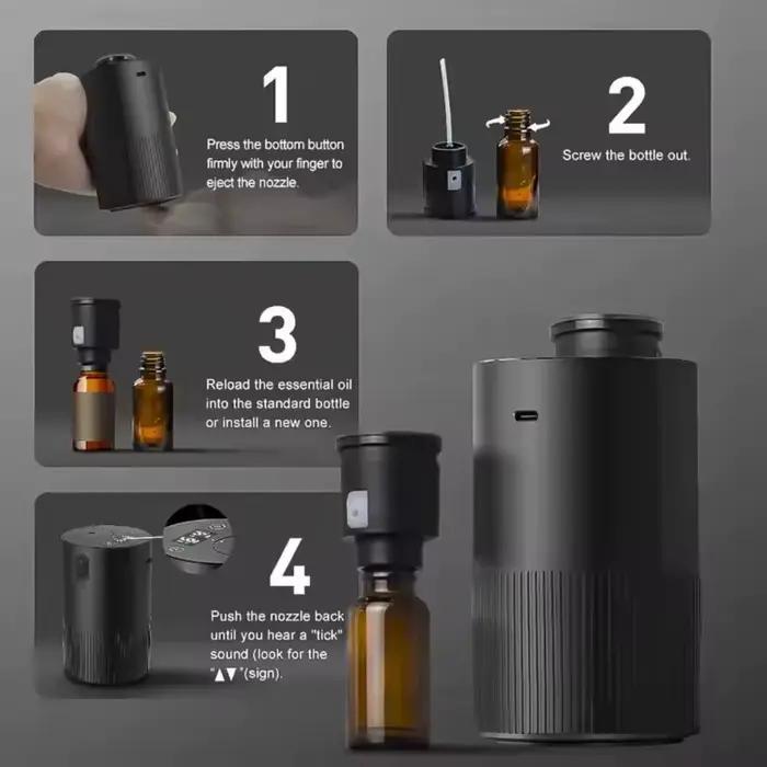 Diffuseur d'huiles essentielles Portable