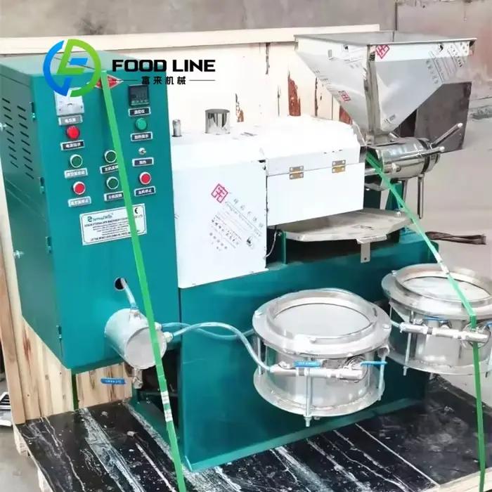 Presse à huile d'arachide automatique personnalisée, 15kw, haute efficacité, 380kg H, qualité industrielle
