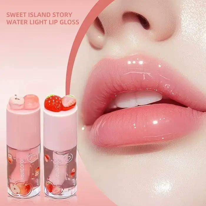Jojo Diary Huile à lèvres parfumée aux fruits : fournit l'hydratation