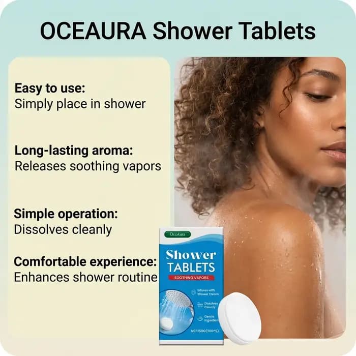 Tablettes de douche aromathérapeutiques hydratantes, anti-stress et anti-fatigue, relaxantes, nettoyantes douces, apaisantes et lissantes