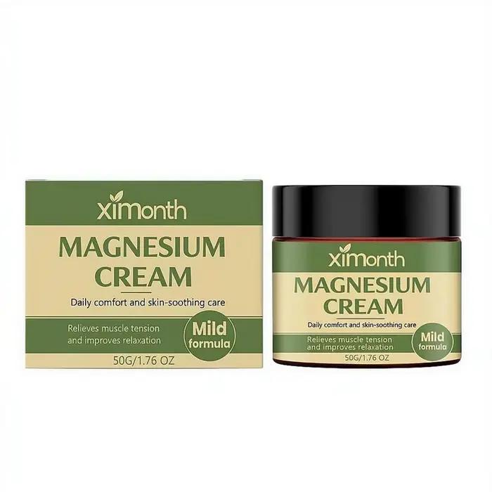 Crème relaxante au magnésium naturel premium