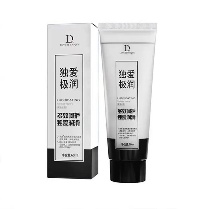 Lubrifiant intime à base d'eau 60ML/200ML/500ML Hypoallergénique Séchage rapide Non gras Facile à nettoyer pour hommes et femmes