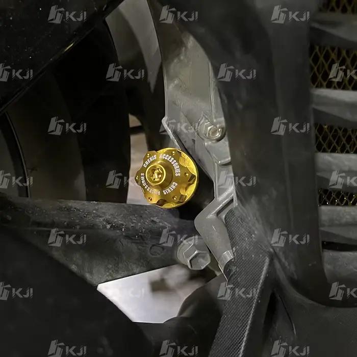 Jauge d'huile moteur pour Yamaha NMAX/NVX/AEROX 160/155/125/TURBO/TECH MAX/NEO/ALPHA, jauge de niveau de remplissage d'huile, couvercle de filtre, pièces
