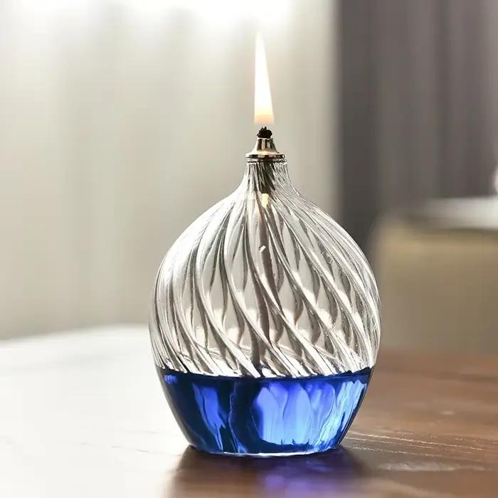 Lampes à huile en verre borosilicate