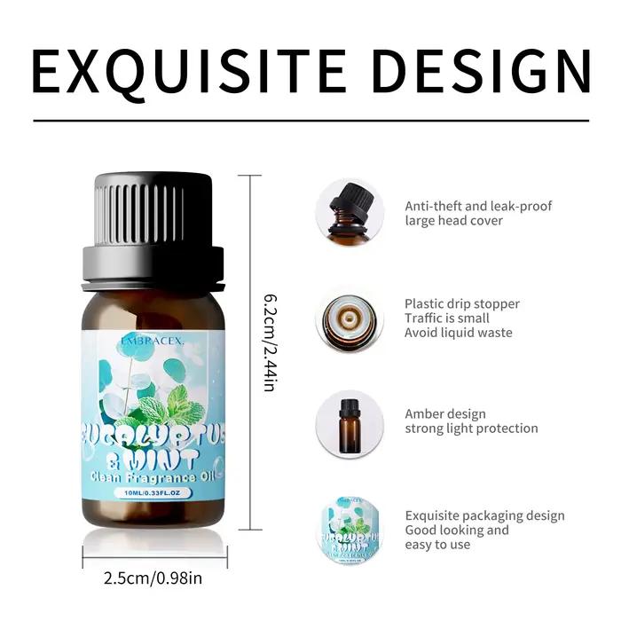 Huile essentielle d'eucalyptus et de menthe