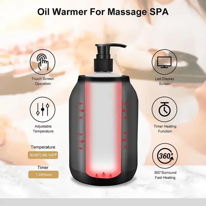 NOUVEAU Chauffe-huile essentielle avec affichage LED et réglage de la température