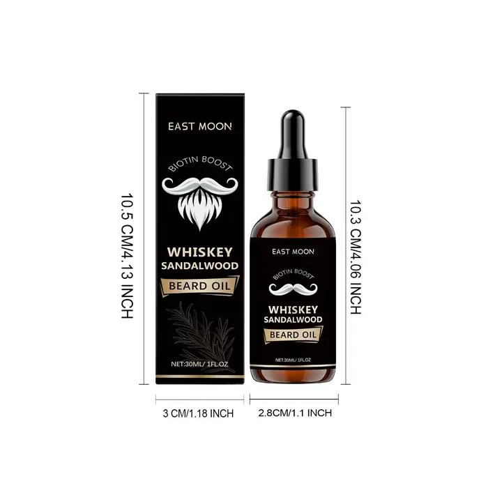 Huile Essentielle de Soin de la Barbe au Romarin pour Hommes