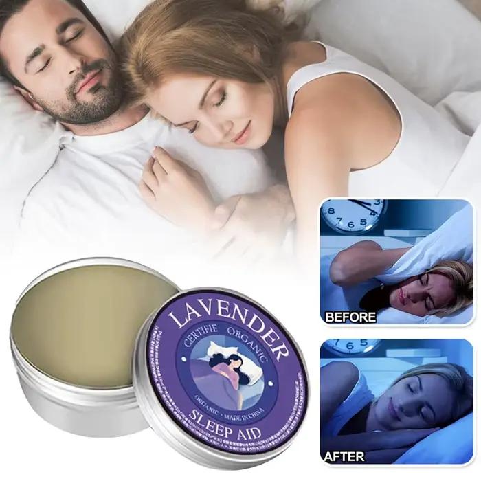 Baume Bio Apaisant à la Lavande pour le Sommeil