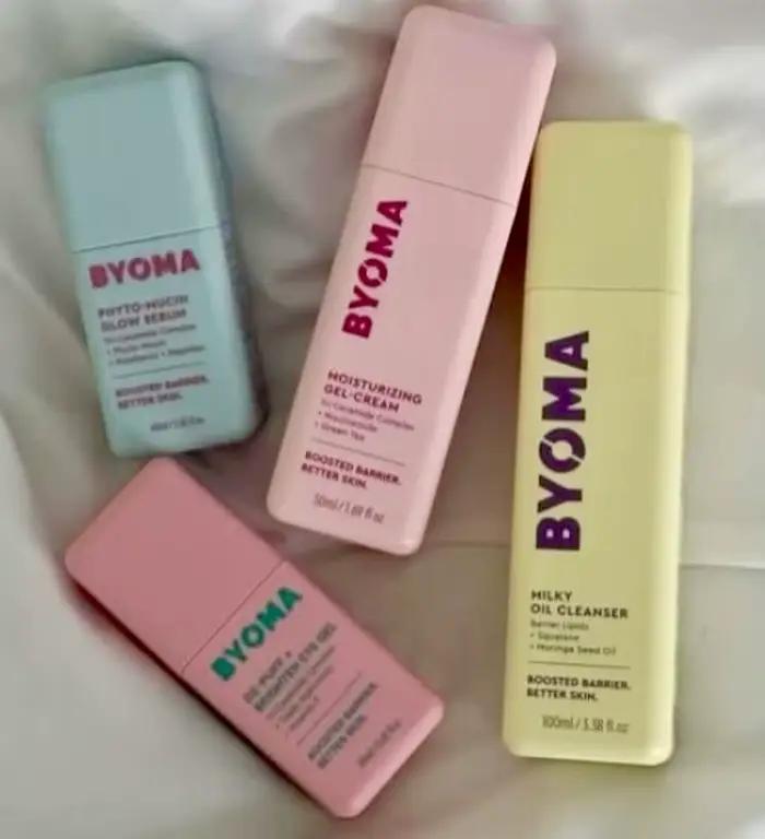 Ensemble de soins de la peau de la marque originale BYOMA