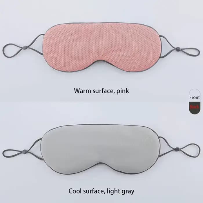Masque occultant double usage chaud et froid