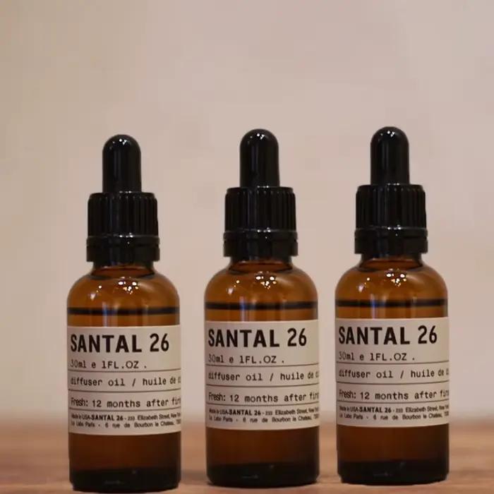 30ML Santal diffuseur recharge huile aromathérapie