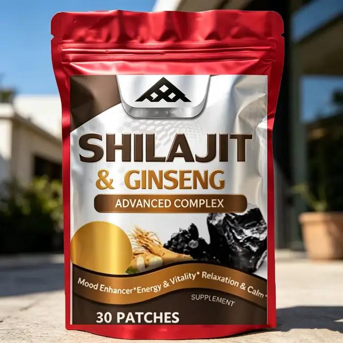 Offre Spéciale : Complément de Shilajit et de Ginseng en 30 patchs – Stimule l'énergie