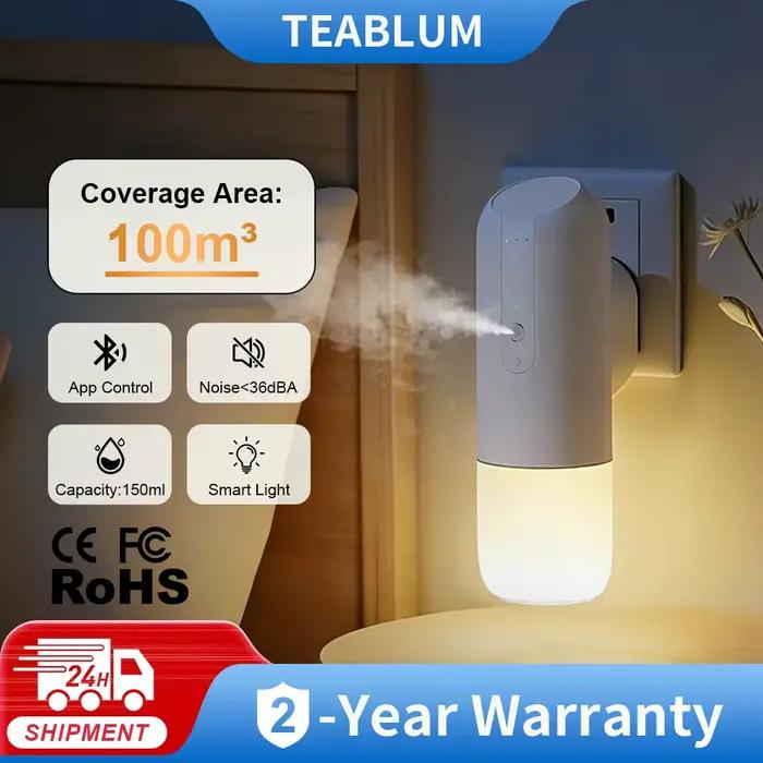 Diffuseur d'air intelligent automatique TEABLUM 100m³