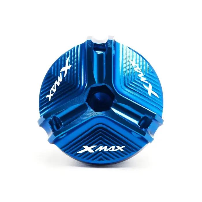 Pour YAMAHA XMAX 300 2023 XMAX300 X-MAX 250 2017-2024 2025 Couvercle du réservoir de liquide de frein avant de moto Bouchon de remplissage d'huile moteur