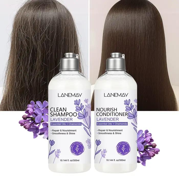 Ensemble shampoing et revitalisant à la lavande