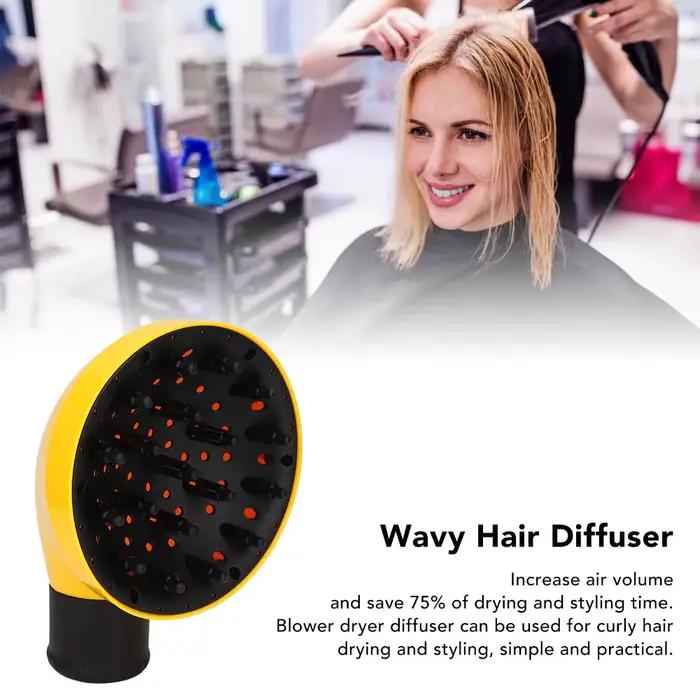 Diffuseur de cheveux de qualité professionnelle, réduit les frisottis, gagnez du temps, accessoire diffuseur universel, qualité salon, diffuseur pour cheveux bouclés