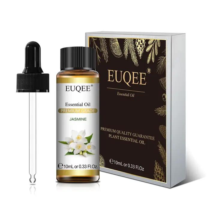 EUQEE 10ml huile essentielle Pure pour diffuseur d'aromathérapie-joim Eucalyptus encens cannelle lavande arôme huiles essentielles