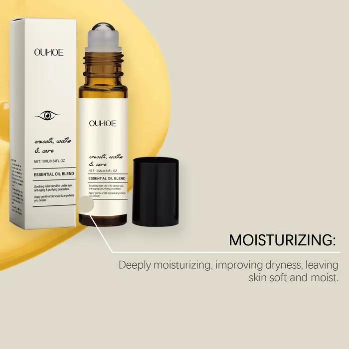 Sérum Huile Contour des Yeux Rollerball – Améliore les Cernes