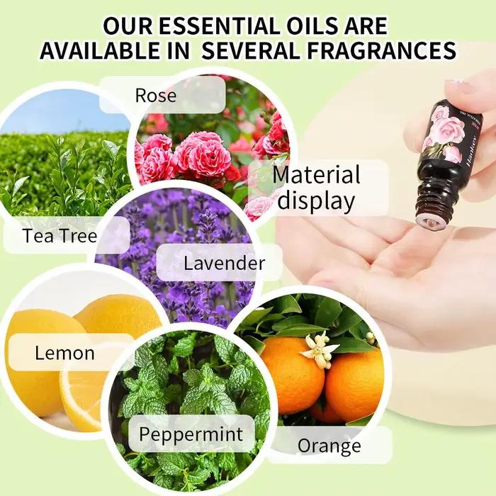 Ensemble d'huiles essentielles pures pour diffuseur