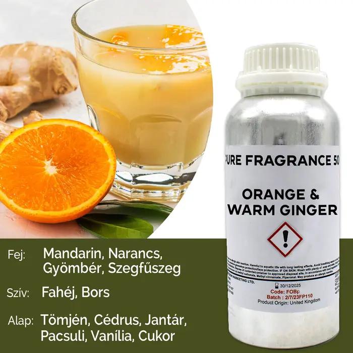 Orange & Warm Ginger Pure Fragrance Oil - 500ml