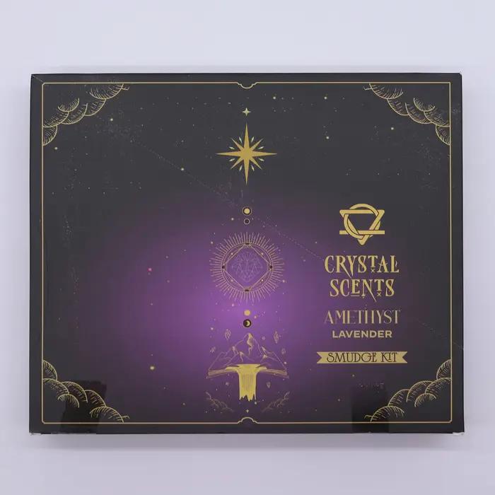 Amethyst Crystal Scents Smudge Incense - Lavender
