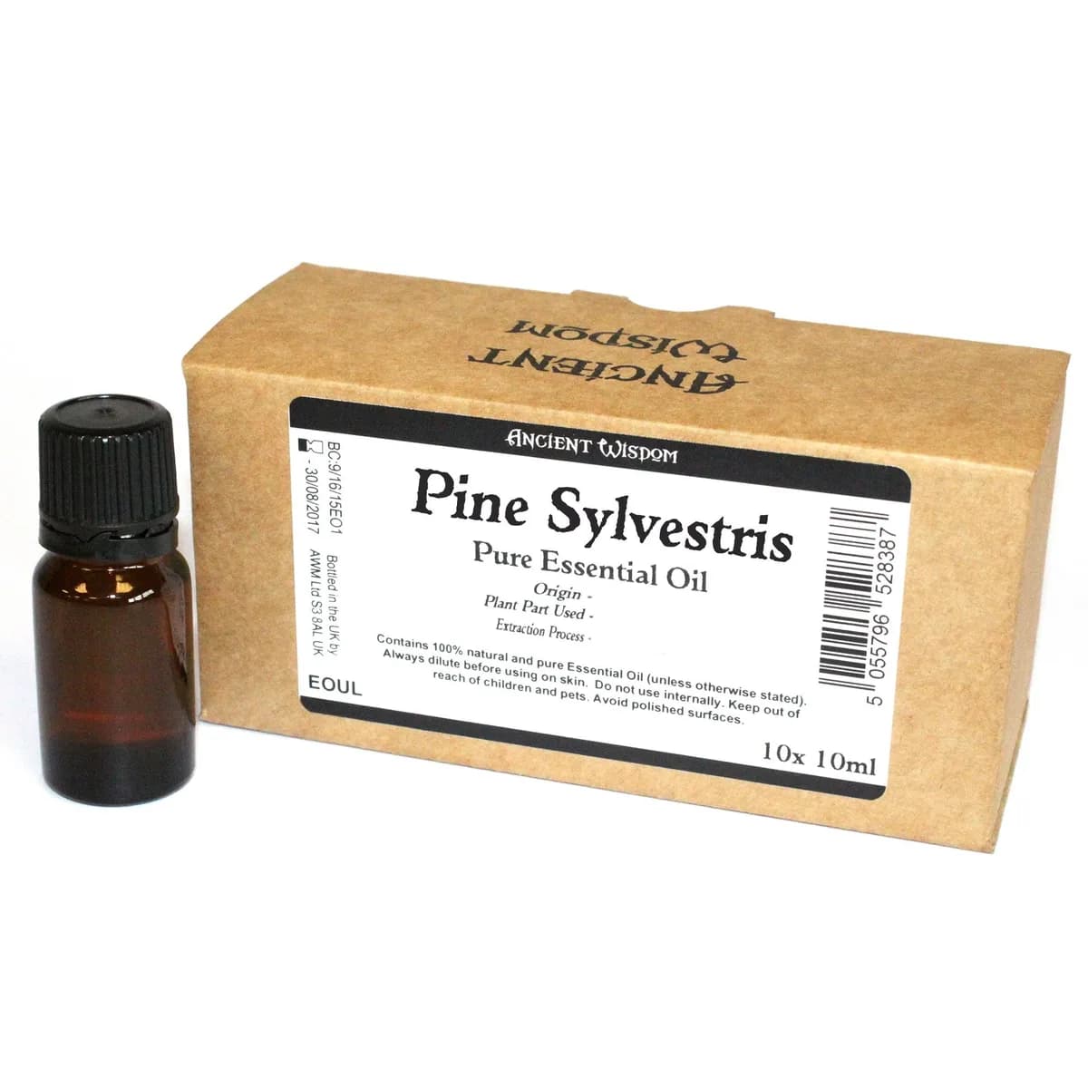 10x 10ml Pine Sylvestris Essential Oil Unlabelled