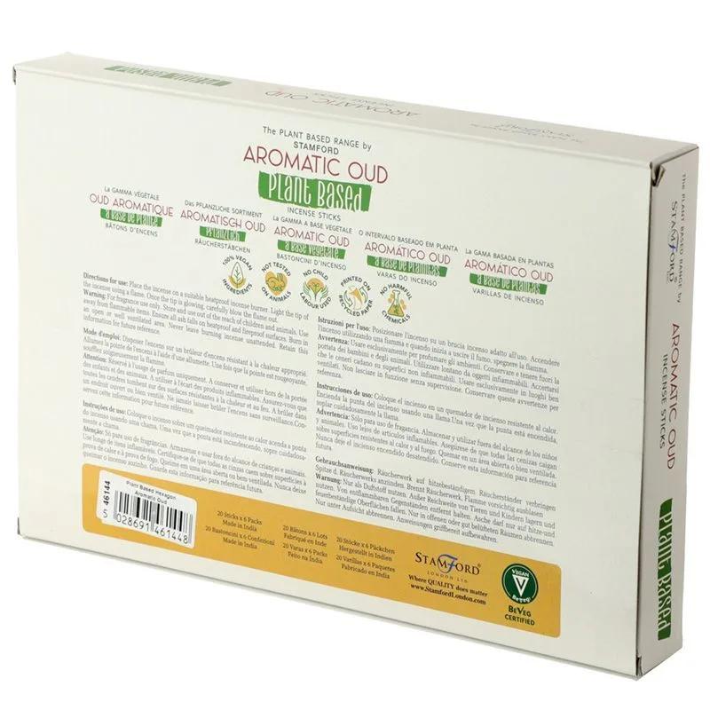 Plant Based Incense Sticks - Aromatic Oud