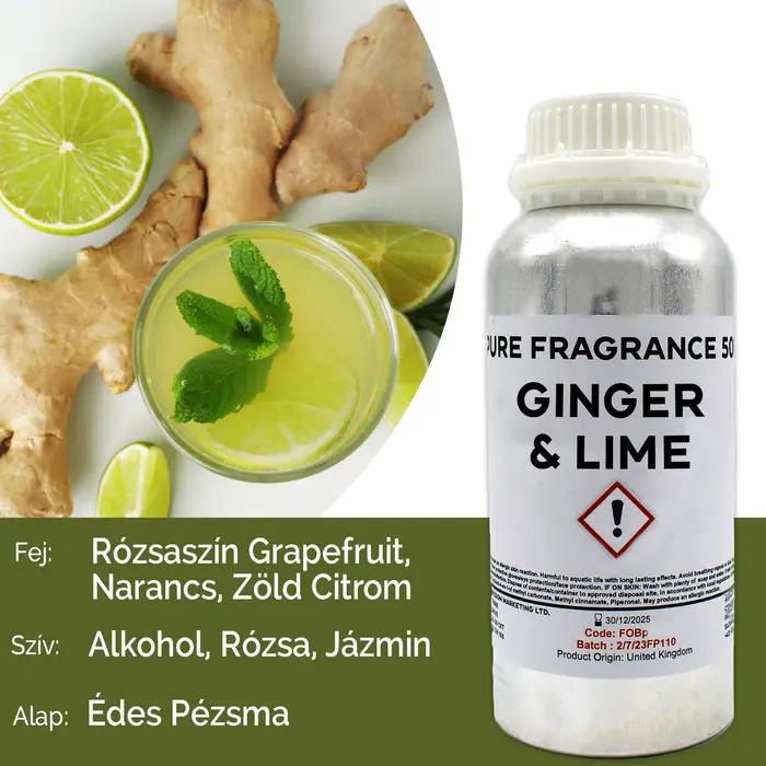Ginger & Lime Pure Fragrance Oil - 500ml