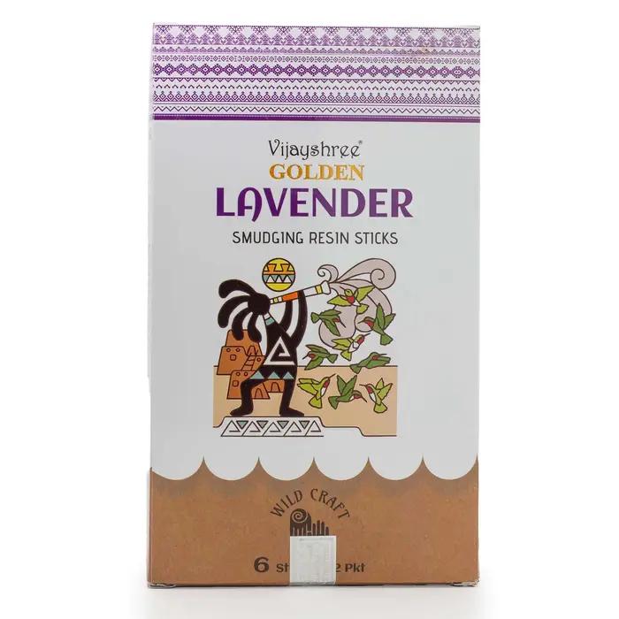 Golden Lavender Smudging Resin Sticks - 30g