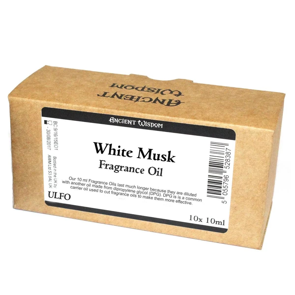 10ml White Musk Fragrance Oil - UNLABELLED