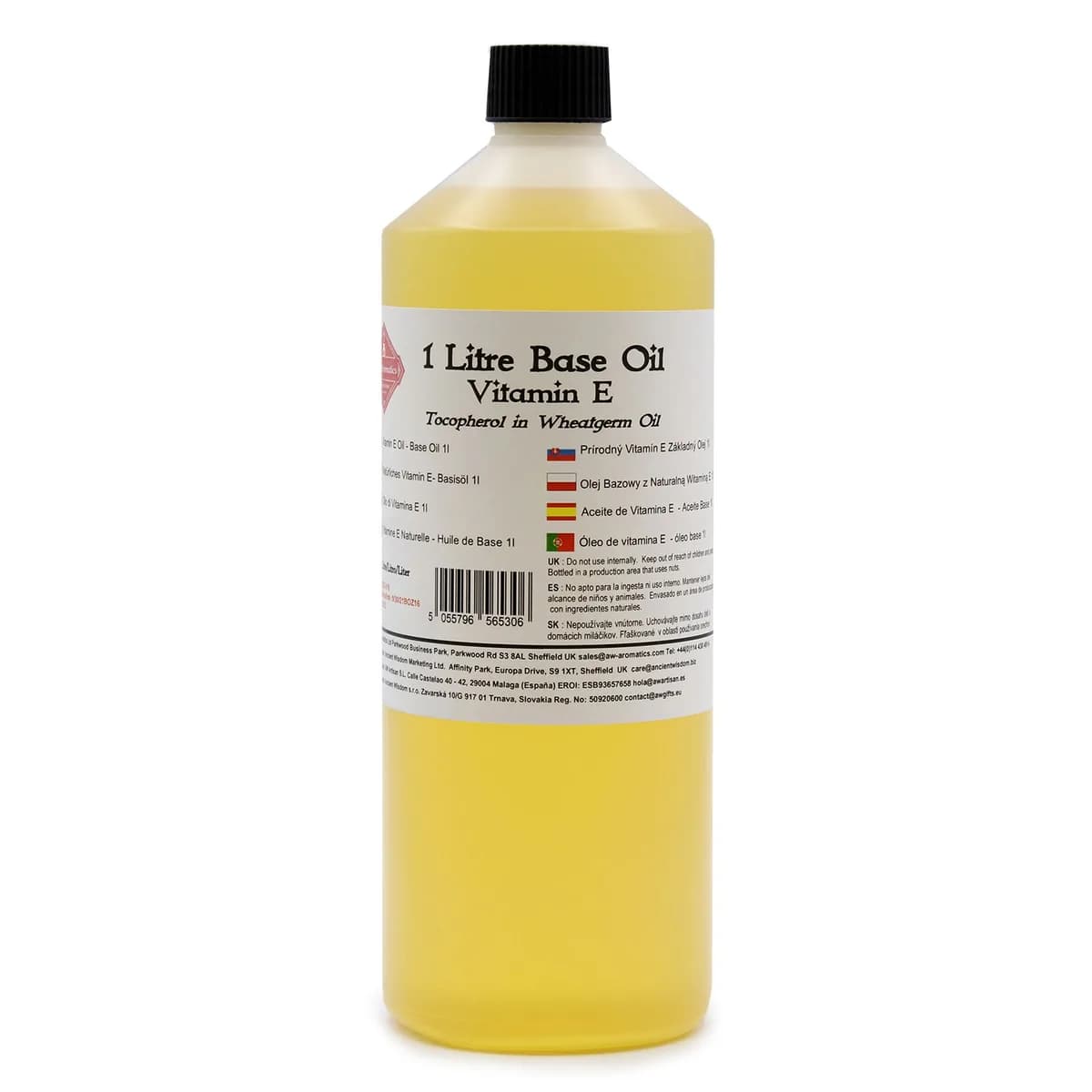 Natural Vitamin E Oil - 1 Litre