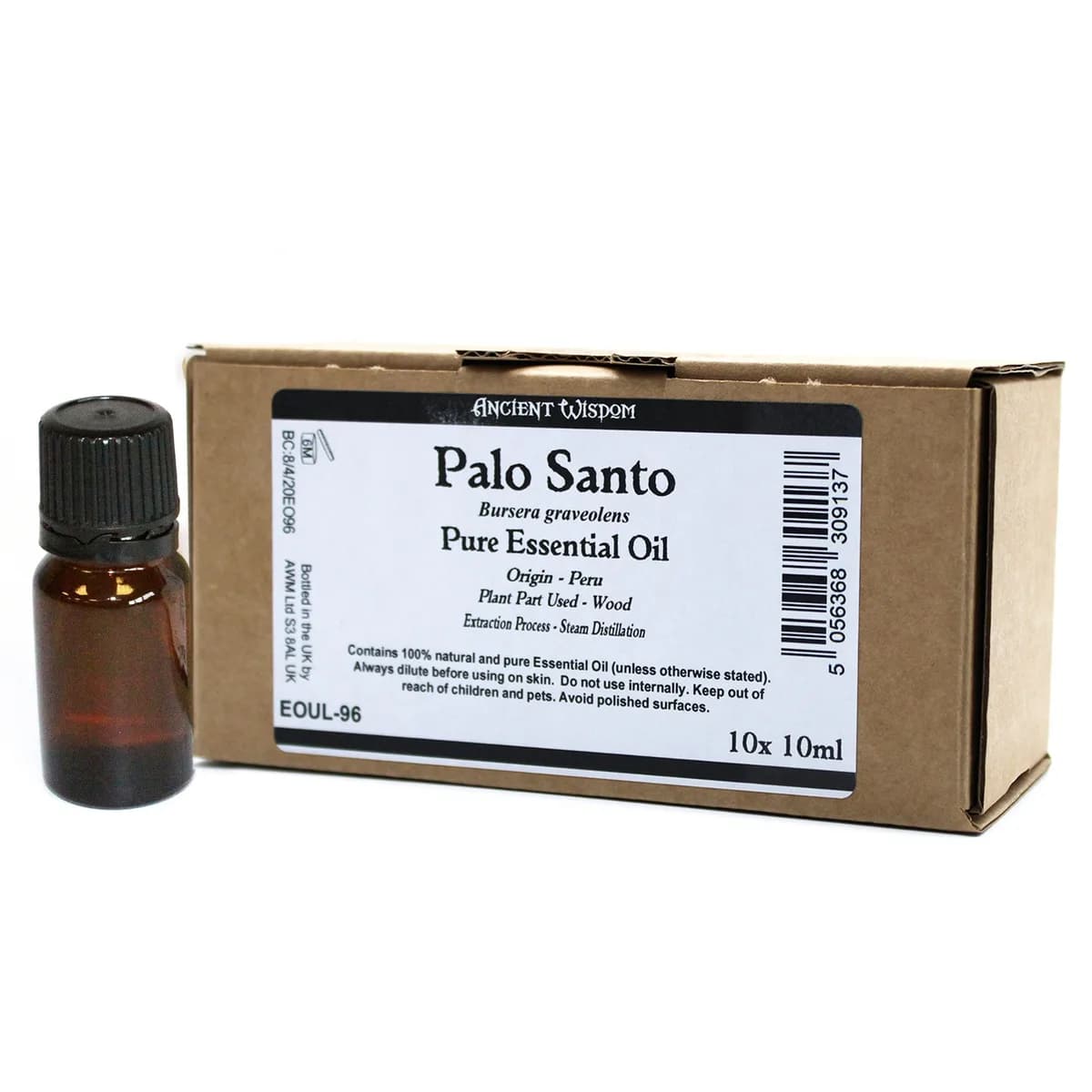 10x 10ml Palo Santo Essential Oil 10x 10ml Unlabelled