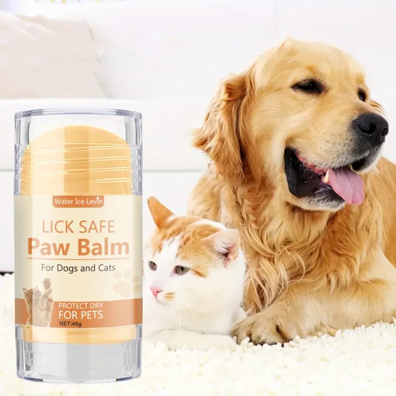 Crème pour pattes d'animaux de compagnie - Formule au miel et à l'acide antibioique - Apaise les pat