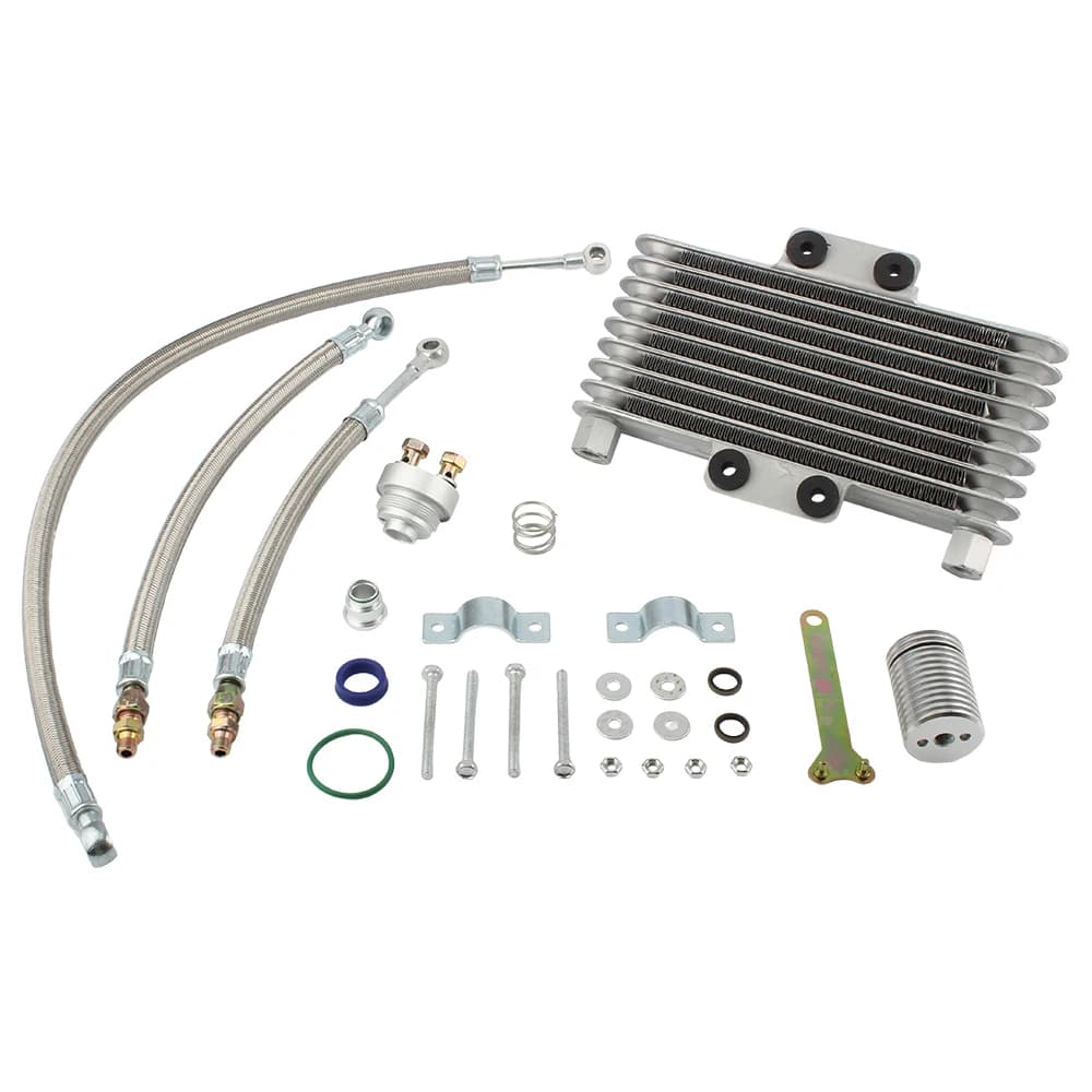 Refroidisseur d'huile universel pour motos, KTM, Honda, Yamaha, Kawasaki, RL, Dirt Bike, Endflats Mo