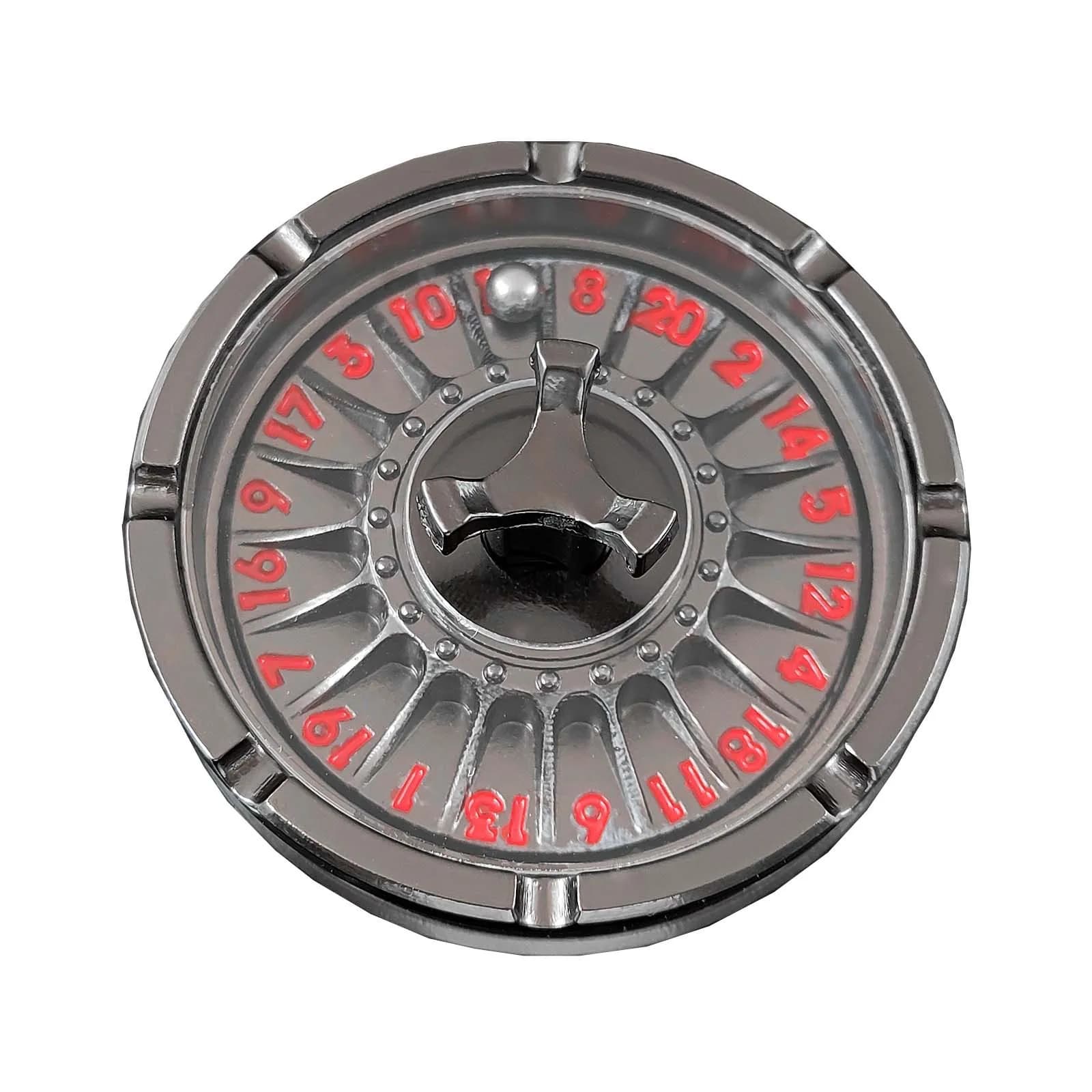 Dés de roulette DND pour jeux de rôle D&D, dés fidget spinner pour jeux de rôle Dungeons and Dragons