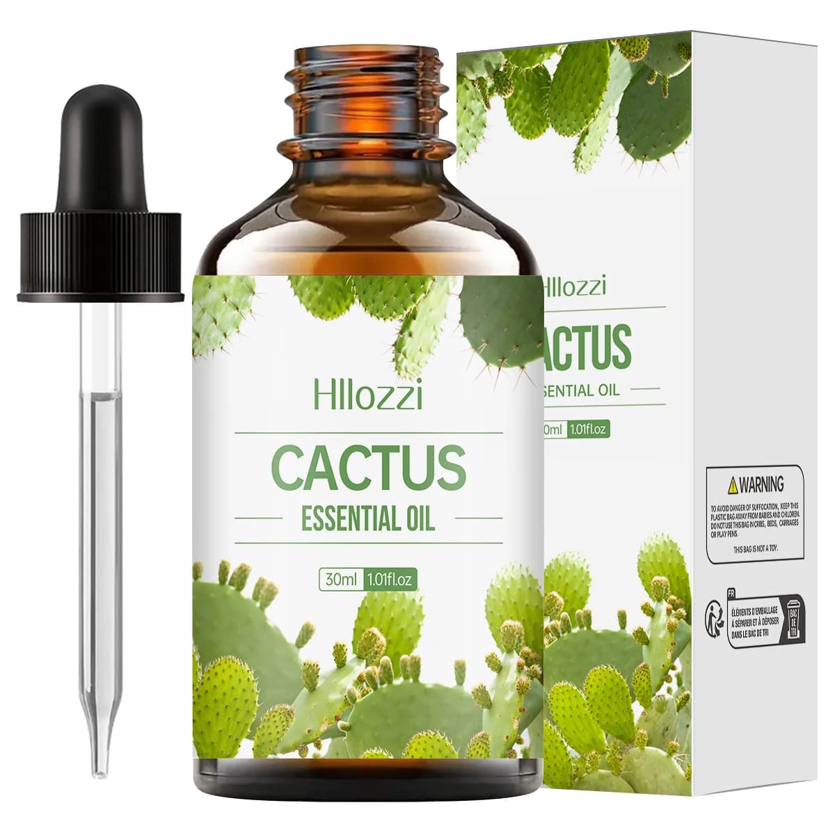 L'huile essentielle de cactus, un parfum végétal, convient aux utilisations multifonctionnelles tell