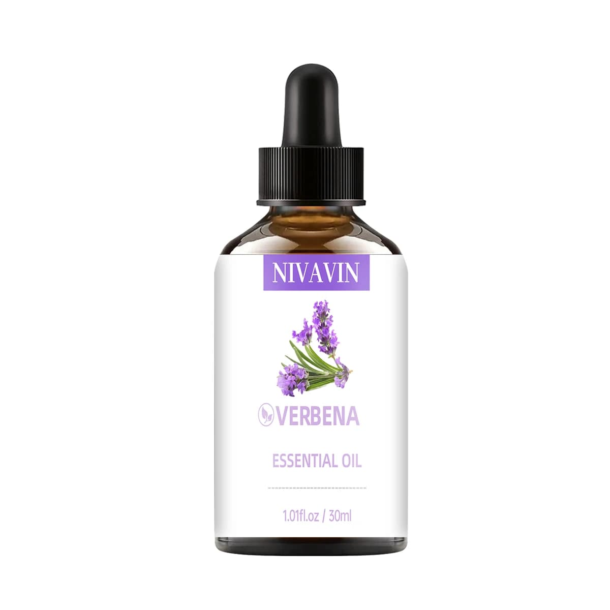 NIVAVIN 30ml/60ml/100ml Huile essentielle de Verveine, naturellement extraite des plantes, avec un a