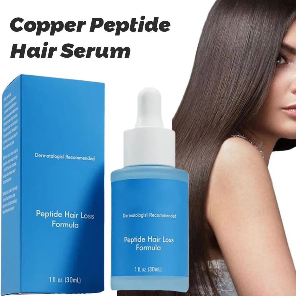 Sérum de soin capillaire au Peptide de cuivre, nourrit en profondeur les follicules capillaires, fav