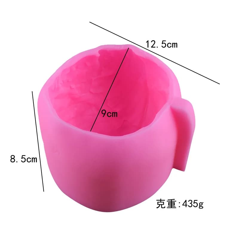 Moule en silicone pour cuir chevelu de chou, simulation irrigation ultra-légère, l'inventaire, har a