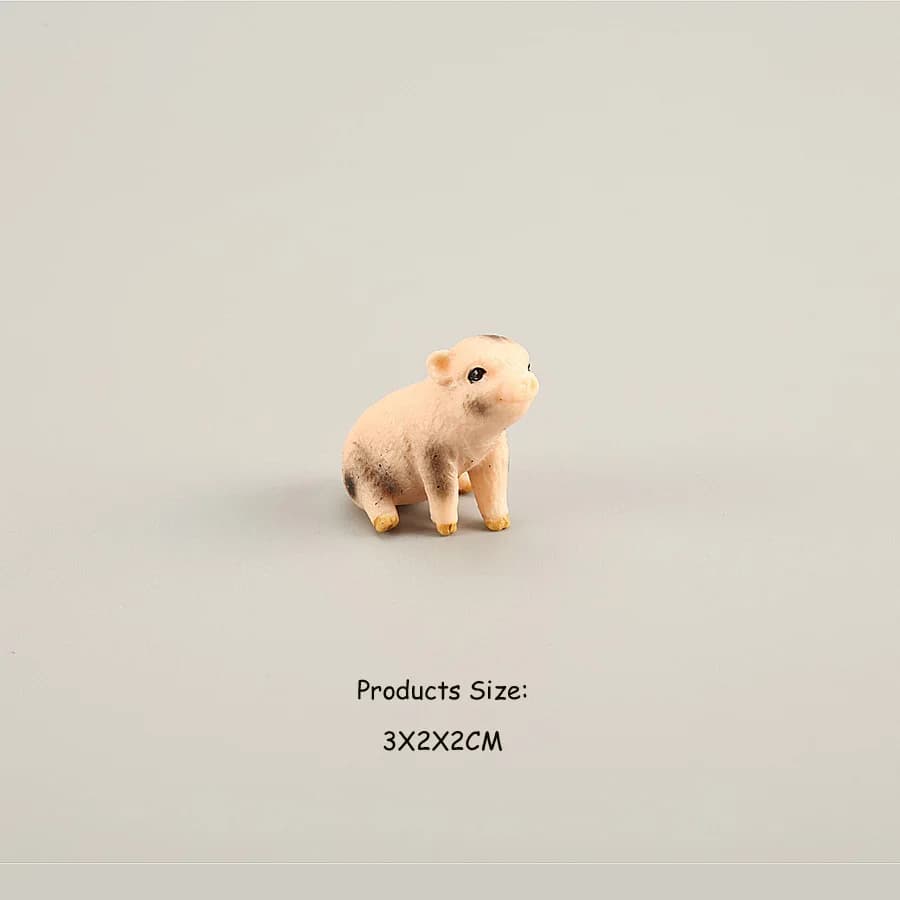 Simulation de sanglier cochon modèle ferme Animal cochon famille ensemble Figurines figurine jouets 