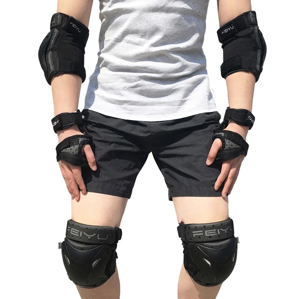 Protège-poignets pour enfants et adultes, équipement de protection complet pour patins à roulettes, 