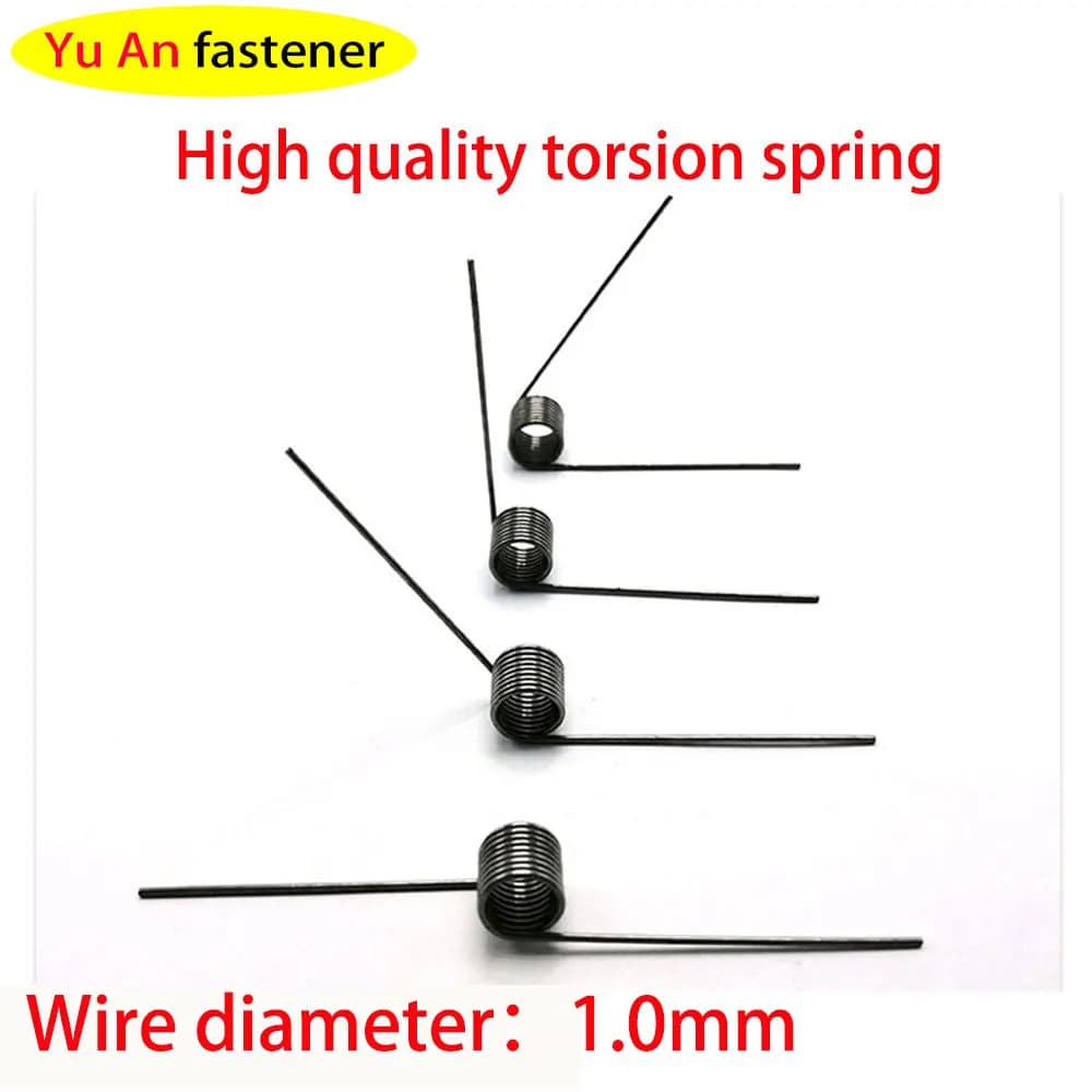 Ressort en V, petit ressort de torsion de torsion de diamètre de fil 1.0, ressort en épingle à cheve