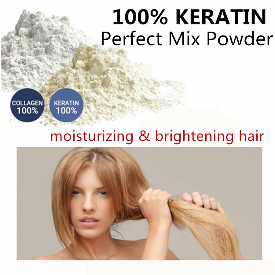 SowSmile 100% kératine collagène soie naturel hydratant réparation cheveux cuir chevelu soin vitamin