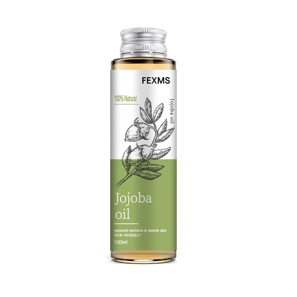 Huile de jojoba 100% pure, pressée à froid, hydratant naturel non raffiné pour la peau, les cheveux,