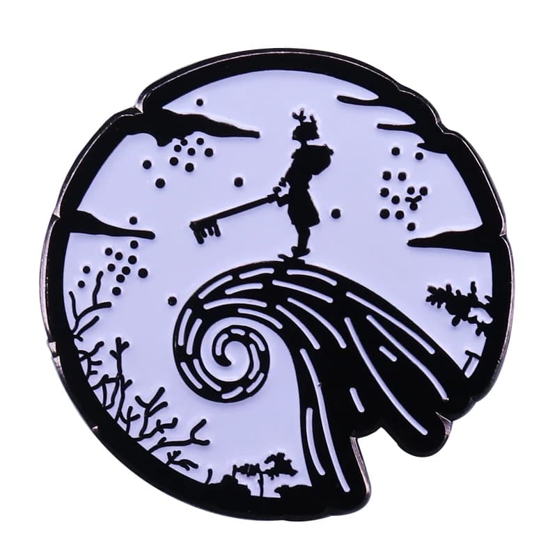 Insigne de paysage Terrarium magnifique protéger l'environnement broche ours polaire baleines monde 