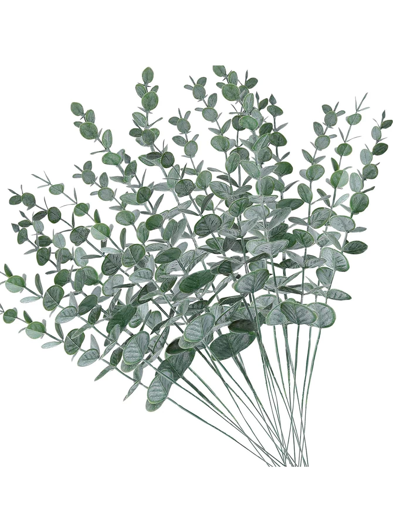 Tiges d'Eucalyptus Artificielles, Fausses Branches, Plantes pour ix, Mariage, Maison, Décoration Pri