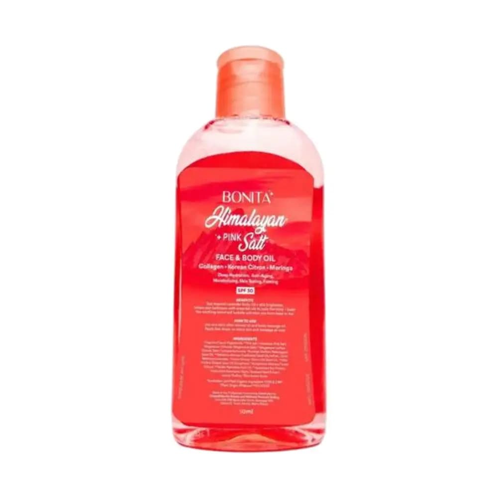 50/100ml Bonta naturel himalayen rose sel corps huile de Massage huile de soin du corps nourrissant 