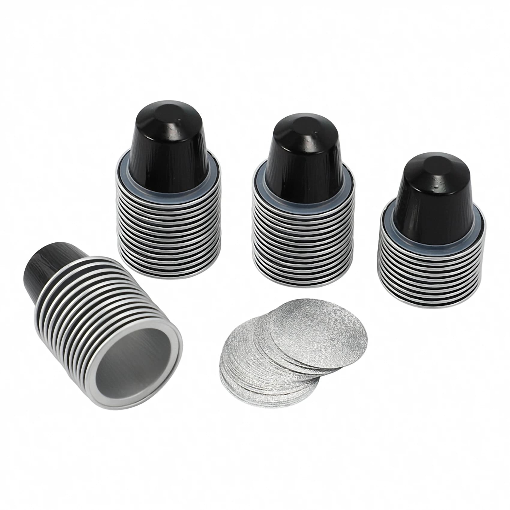 Capsules de café de poulet illables quotidiennes, tasse d'emballage de café, 73 fournitures pour un 
