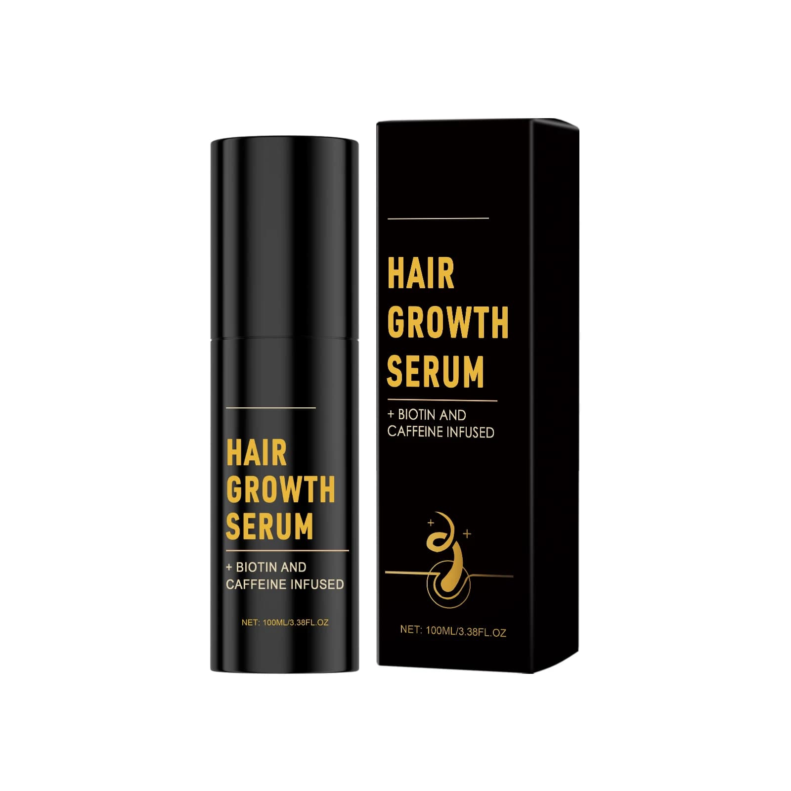 Sérum de croissance des cheveux, renforce les racines des cheveux, favorise la repousse des cheveux,